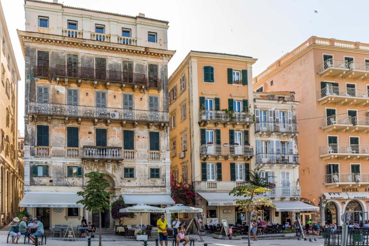 Liston Boutique Suites By Corfuescapes Corfu  Luaran gambar
